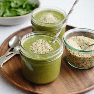 How to make the healthiest green smoothie (recipes + tips). Downshiftology.com