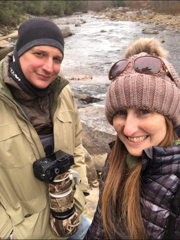 Robyn and Paul, bird photographers